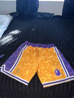 Bape Laker Shorts