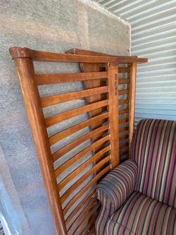 Queen frame & mattress set