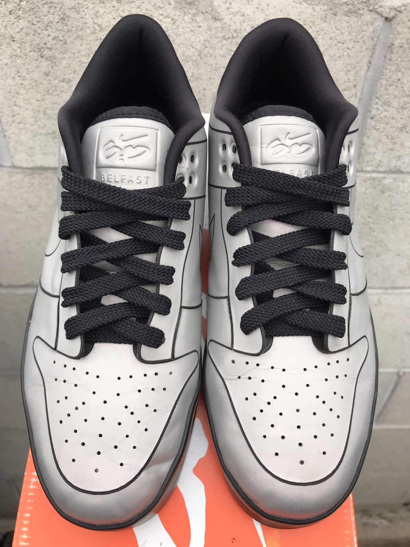 Nike Dunk Delorean Sz Air Jordan Force Union Supreme