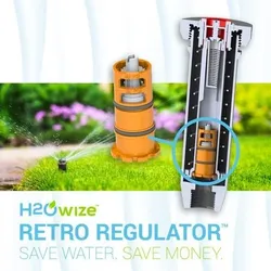 H2Owize Retrofit Regulators Water Saving 30/40 PSI (5pk ea) NEW
