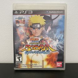 Naruto Shippuden Ultimate Ninja Storm Generations PS3 Like New PlayStation 3