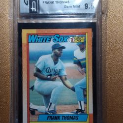 Frank Thomas Chicago's White Sox Rookie Card