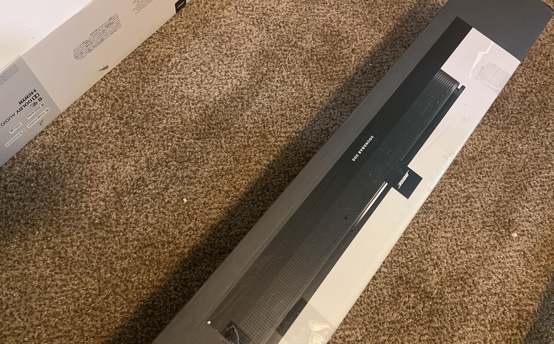 Bose - Smart Soundbar 500 with Dolby Atmos and Voice Control - Black