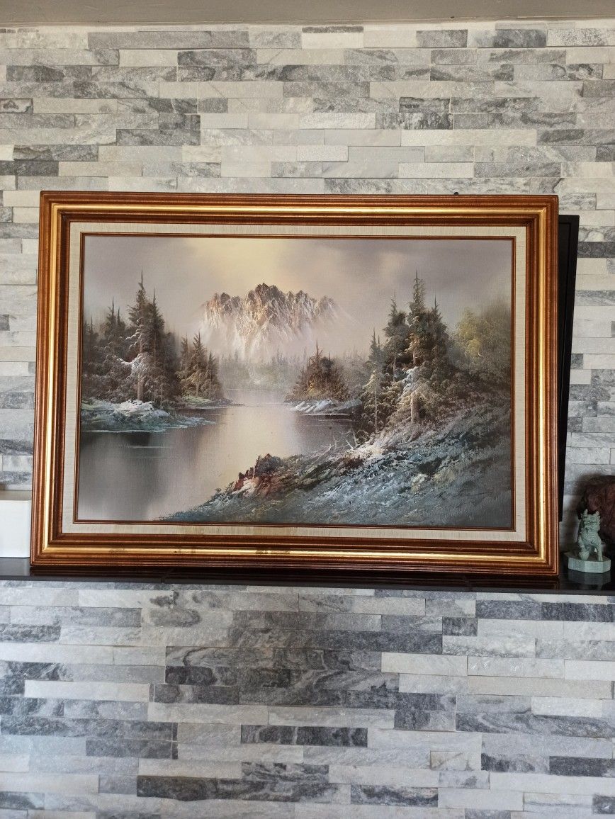 Oil Painting. 43"X 31"
