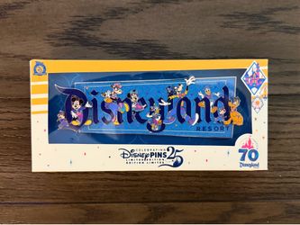 Disneyland 25 Years of Pin Trading Marquee Pin