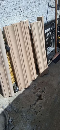 Styrofoam stucco trim