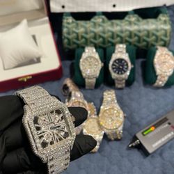 Moissanite Watch Passes Tester 