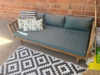 Outdoor deep seat daybed couch from Wayfair