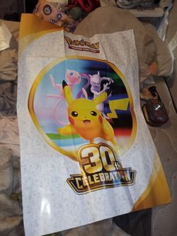 Pokemon TCG 30th anniversary poster