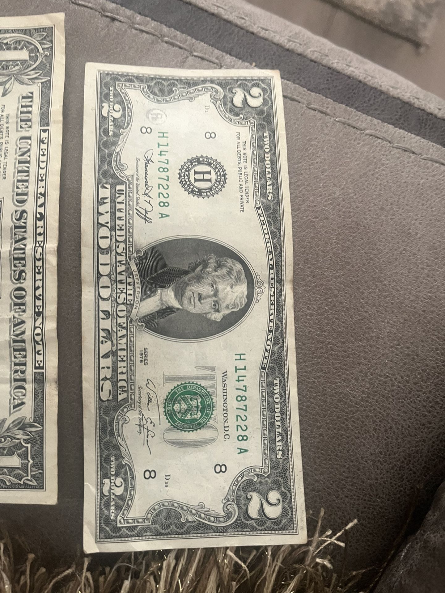 2 Dollar Bill Independence Day