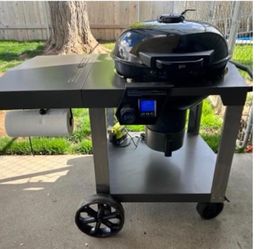 New locor Kettle Grill with Cart and Digital Controller