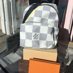 Louis Vuitton 2017 Americas Cup Latitude Damier Azur Apollo Backpack
