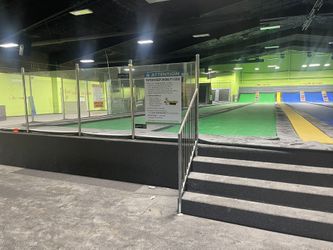 TRAMPOLINE PARK EQUIPMENT WITH JUNGLE GYM