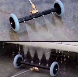 🔥 5000PSI car chassis high pressure washer 16 inch car washing locomotive bottom water
