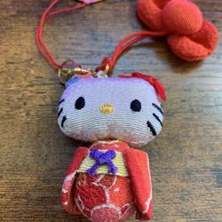 Hello Kitty Charm Keychain 