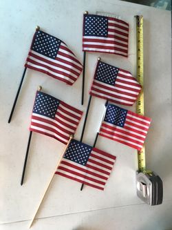 American flags