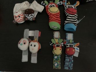 Baby Hand and Foot Rattles 