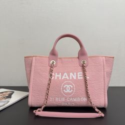 Lux Pink Tote Bags 