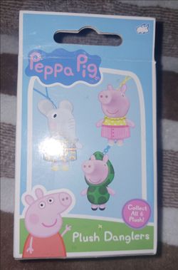 Peppa Pig Plush Danglers