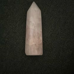 Real Rose Quartz Crystal Tower
