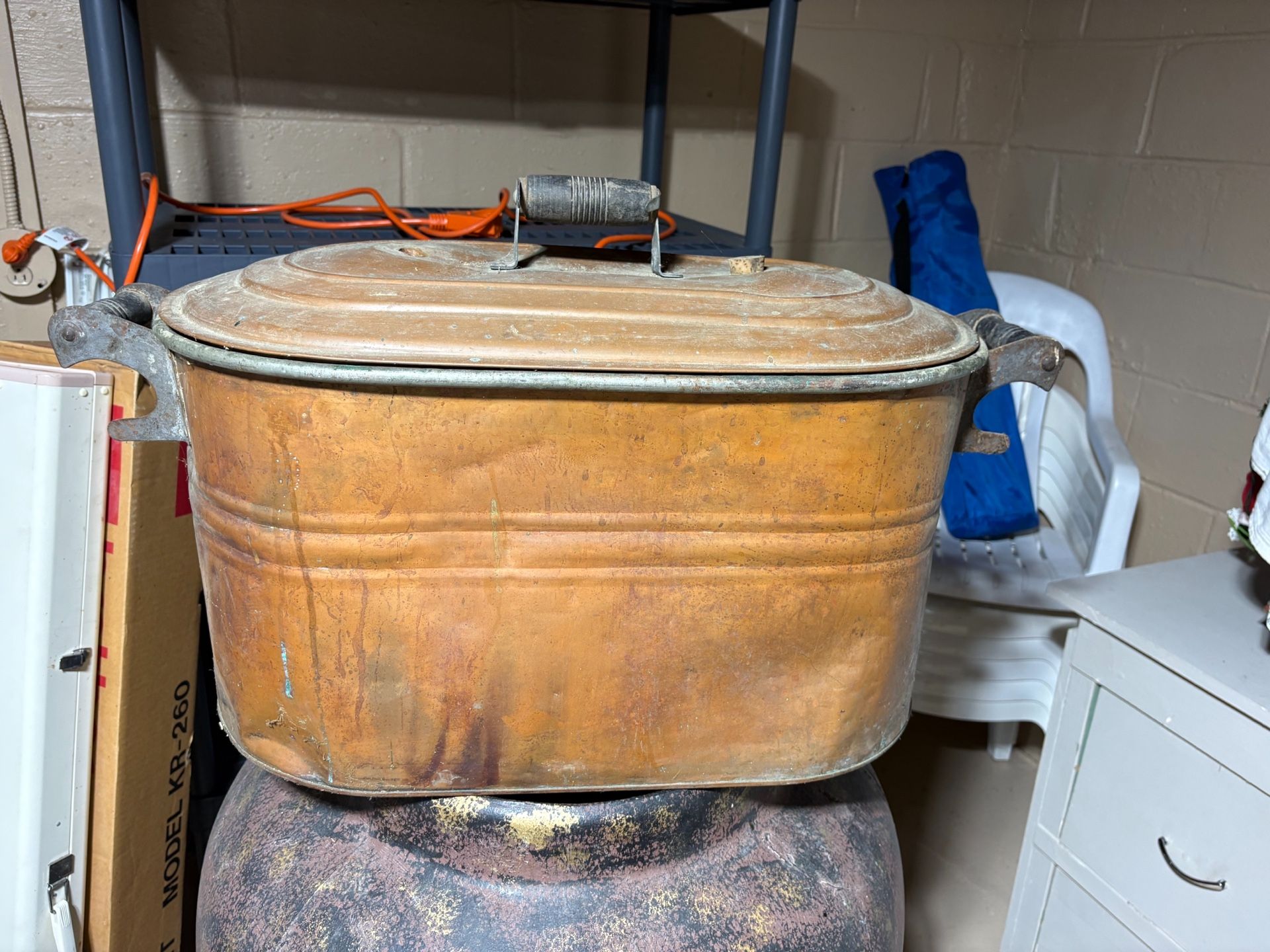 Copper Pot With lid