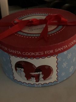 Christmas Dish Set: Cookies for Santa