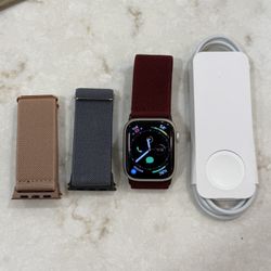 Apple Watch Series 8 41mm GPS+LTE Starlight Aluminum Good Condition