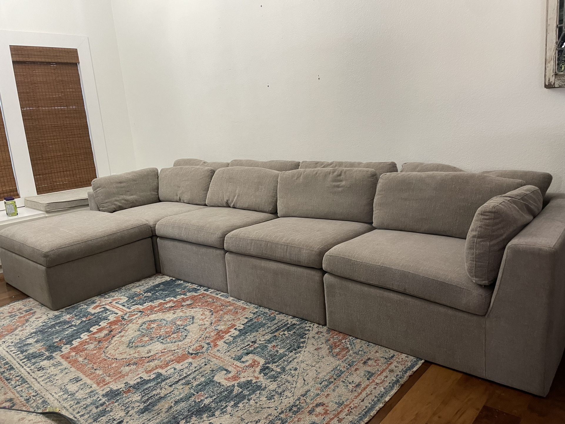 World Market Emmett Modular Sofa Couch Sectional