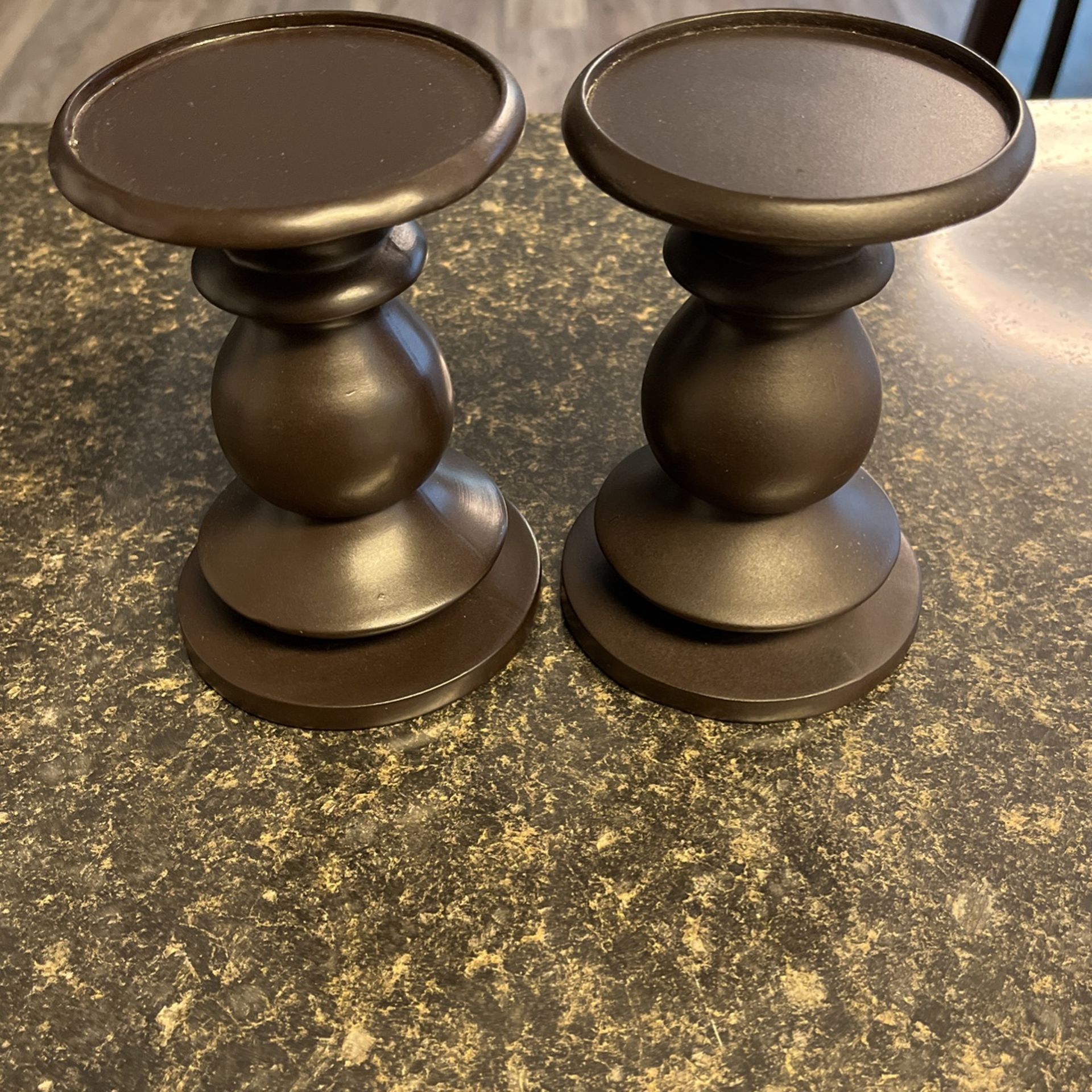 Candle Holders/Pillars - Set