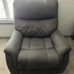 Thomasville felix fabric top power swivel glider recliner