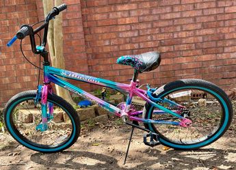 Bike 20”_Genesis BMX Bike Teal Pink Fade