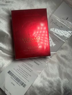 Versace Eros Flame EDP 3.4 oz - Brand New Sealed W/ Receipt