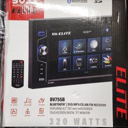 Touch Screen Stereo Kit With Speakers And Backup cam