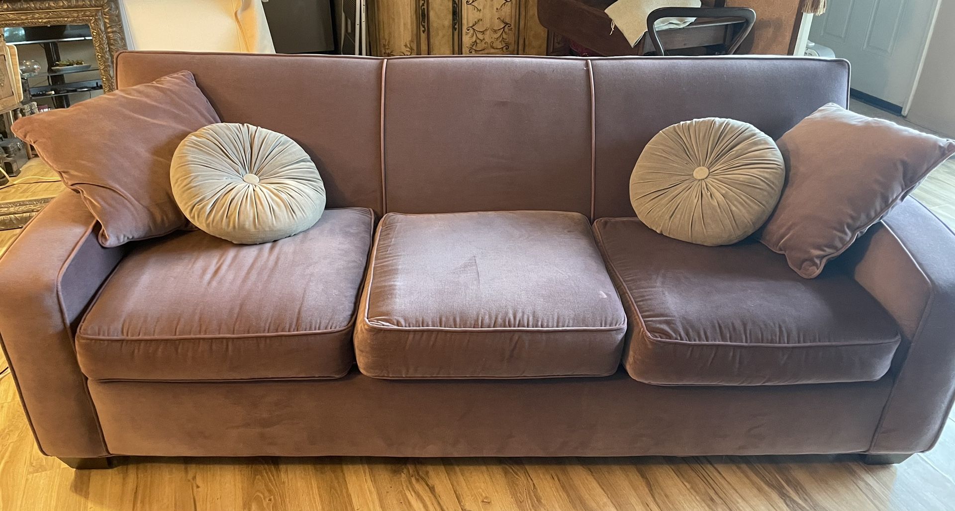 Couch And Matching Chaise Free For Pick Up
