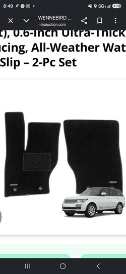 Floormats range rover