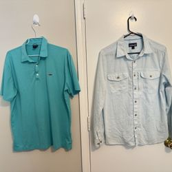 Men Patagonia Shirts Pair Size M