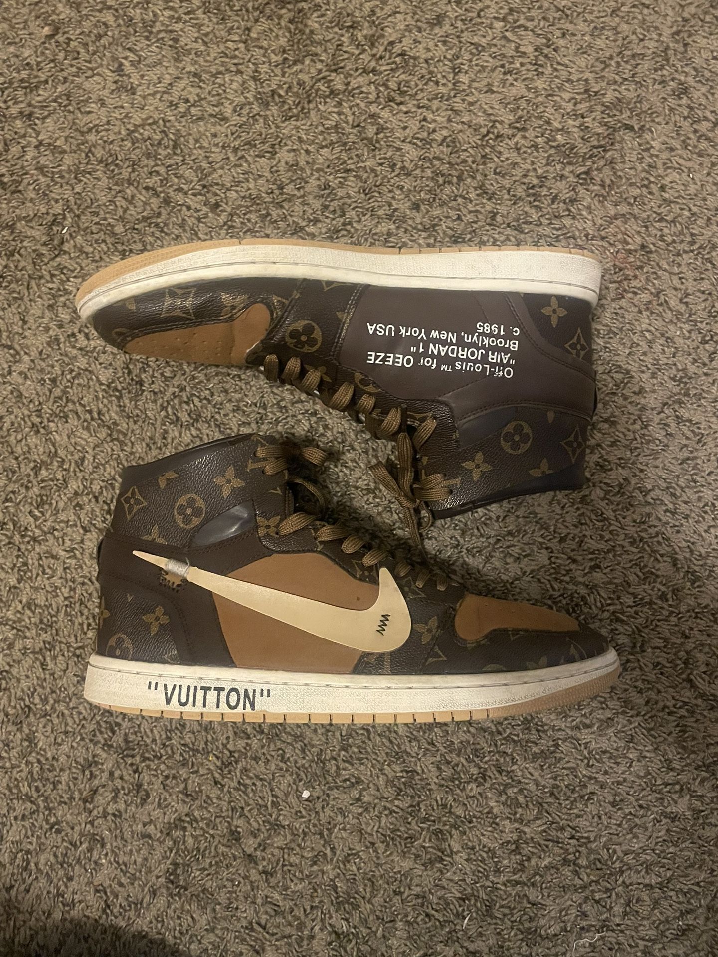 Air Jordan 1 X Louis Vuitton X Off White