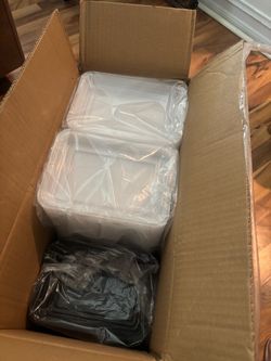 133 sets left 24oz meal prep containers