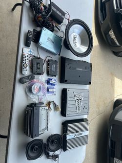 Bunch of car Audio