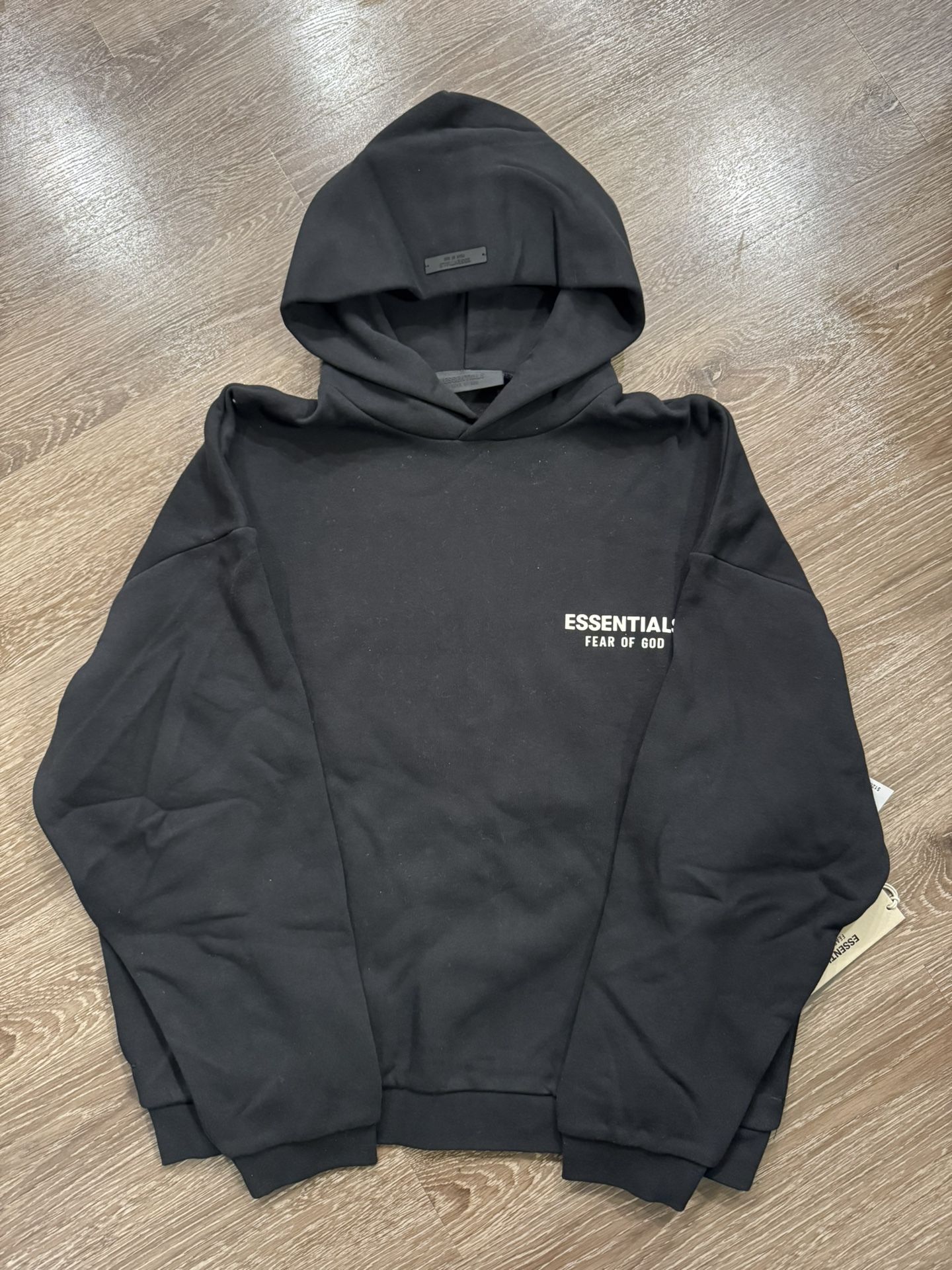 Essential Hoodie Black FW24