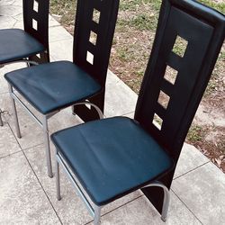 3 chairs