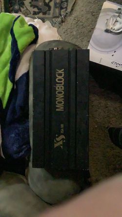 Xs Xsa mb mono block amplifier old school amp