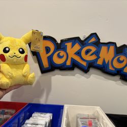 Pikachu Pokemon Plush NWT Plushie Stuffed