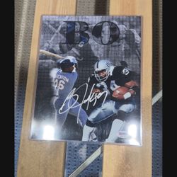 Bo Jackson Signed Photo