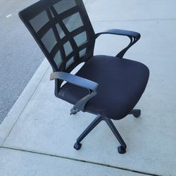 Jaxby Mesh Mid Black Task Office Chair BIFMA Compliant