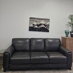 Leather Sofa  - Brayna 