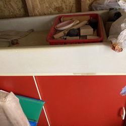 Wood Changing  Table 