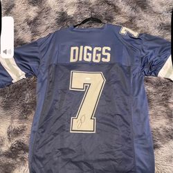 Tre Diggs Autographed NFL Dallas Cowboys Jersey