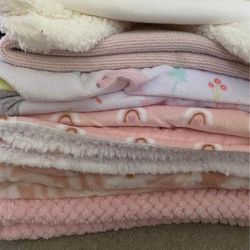 Baby blankets selling together
