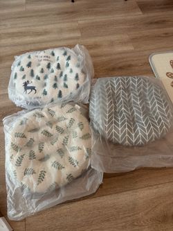 Round Japanese Soft and Comfy Seat Cushion x3